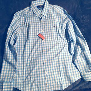 Brand New Vineyard Vines Slim Fit Whale Shirt